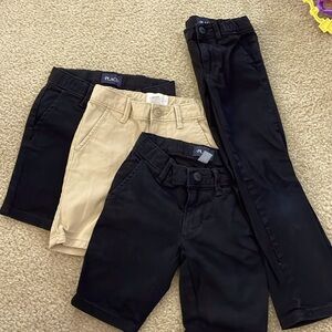 Children's place uniform bottoms bundle sized 5 SLIM